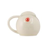 haozaikeji Funny 3D Boobs Coffee Mug Ceramic Novelty Cup Artistic Breasts Tea Drinking Cup Personalized Creative Body Shape Mug Perfect for Gag Gifts, Parties, or Unique Home Decor (200ml)