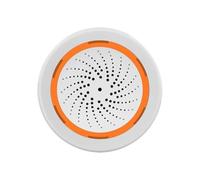 Haozee Smart Smart Siren Alarm, Tuya Zigbee Hub Required, Support Home Assistant Zigbee2mqtt App Control, Strobo Alarm Siren 90dB Audio
