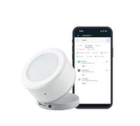 Haozee ZigBee Light Sensor, 0-157,000 Lux ZigBee Illuminance Sensor with App Remote Monitoring, CR2450 Battery, Mini Size 33×33×20mm, Compatible with Home Assistant Zigbee2mqtt