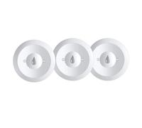 Haozee Zigbee Water Leak Detector Sensor for Home, Pack of 3, Water Alarm with Battery Operated, Zigbee Hub Required, Support Home Assiatant, Zigbee2MQTT