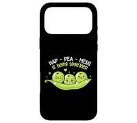 Hap-Pea-Ness Is Being Together Pun Case for iPhone 17 Pro Max