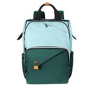 Hap Tim Baby Diaper Bag for Boys Girls, Large Backpack Diaper Bags with Double Compartments, Baby Registry Search Shower Gifts Stuff Newborn Must Haves, Green（7340-GR）