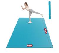 HAPBEAR Large Exercise Mat, Non-Slip, Ultra Durable, Large Yoga Mat for Home Gym, Fitness, Yoga, Pilates, Stretching, Push-ups, Gymnastics-Grey