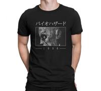 HAPDEZH 1996-Hazard-Hipster-TShirts-Silent-Hill-Japanese-Survival-Horror-Game-Male-Harajuku-Pure-Cotton-Streetwear-T Black