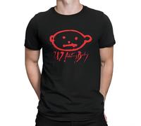 HAPDEZH ACHTUNG-BABY-LOGO-Unique-TShirt-U2-Rock-Band-Casual-T-Shirt-T-shirt-For Black
