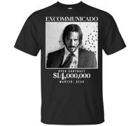 HAPDEZH John-Wick-Shirt-Baba-Yaga-T-Shirt-Excommunicado-Open-Contract-14-Million-Dollar-T-Shirt Black