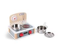 Hape 2 In 1 Cook And Grill Set Silver Kids