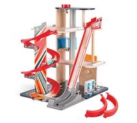 Hape 3-level Gearhead Stunt Garage Playset