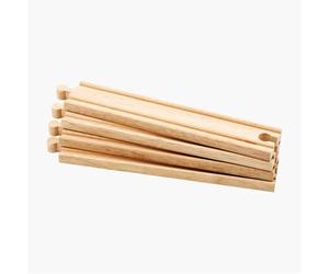 Hape 4pcs Long Straight Tracks - Brand New & Sealed