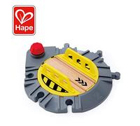 Hape Adjustable Rail Turntable - 6-Way Train Track Accessory with Rotating Knob for Big Engines