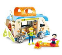 Hape Adventure Van - Complete Dolls Mini Van with Accessories