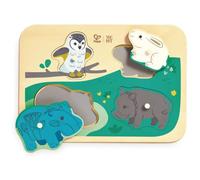 Hape Animal Friends Peg Puzzle 4 Pieces