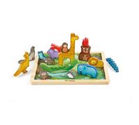 Hape - Animal Kingdom Puzzle E1656