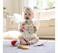 Hape baby toy 5-in-1 sensory set for development