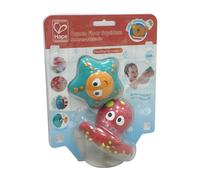 Hape - Bath Toys Starfish & Octopus - Ocean Floor Squirters - 2 pieces/18 months