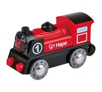 Hape Battery-Powered Light-Up Steam Train E3703