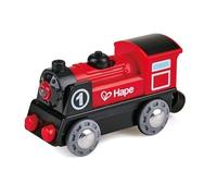 Hape Battery Powered Train Engine No. 1 Red and Black for Ages 3+