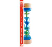Hape - Beaded Raindrops - Mini Musical Shake & Rattle Baby Toy - Blue & Green