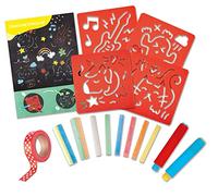 Hape Chalks and Stencils Art