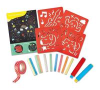 Hape Chalks And Stencils Art