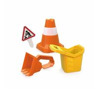 Hape Construction Site Sand Toy Set Beach Toys Bucket Shovel Digger Kids 18M+