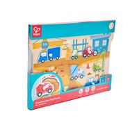 Hape Construction Vehicles Puzzle 9 Pieces