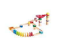 Hape Crazy Rollers Stack Track Educational Toy Golden