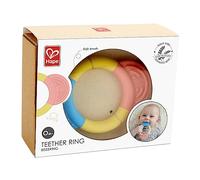 Hape E0026 Baby Teether Ring - Made From Rice