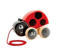 Hape E0362 Ladybug Pull Along Wooden Toy