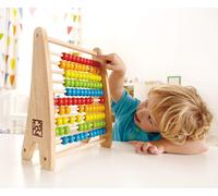Hape E0412 Rainbow Bead Abacus - Wooden Educational Toy,Multicoloure (US IMPORT)