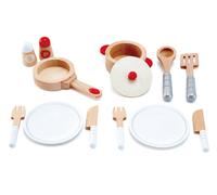 Hape E3150A Kitchen Playset for Kids - Pretend Cooking Toy