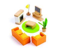 Media Room - Wooden Dolls House Accessories