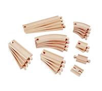 Hape E3707 Expansion Track Set for Wooden Train Play