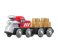 Hape E3751 Cogwheel Railway Engine - Wooden Train Track Accessories ,Multi Color