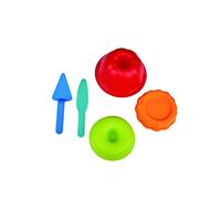 Hape E4055 Bakers Trio Sand Mould Set, Multicolor Sand Mould Beach Toys, 18M+