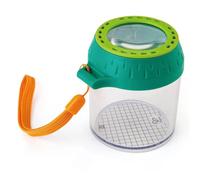 Hape Bug Jar - Outdoor Toys - Bug Catcher for Kids - Pocket Microscope with 4x Zoom - Ideal for Kids Camping - Mini Scope Viewer - Bug-Friendly Bug Viewer