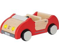 Hape Family Car | Wooden Dolls House Car Toy, Push Vehicle Accessory for Comple