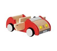Hape Family Car Wooden Dolls House Car Toy, Push Vehicle Accessory for Complet