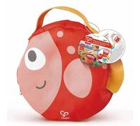 Hape Foldable Beach Playset with Bucket, Shovel and Sand Moulds, Sand Toy from 18 Months