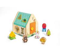 Hape Forest House Shape-Matching Box 15.2 x 18.5 x 24.3 cm Ages 3 and Up Wooden