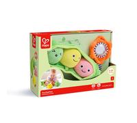 Pea Pod Pals | Baby Sensory Toy with Soft Textured Peas & Sounds | Grasping, Teething & Motor Skill Development | Clip-On Plush for Strollers & Travel Play