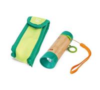 Hape - Nature Fun - Hand Powered Flashlight/Torch - No Batteries Necessary