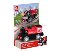 Hape HAP-E3703 Number 1 Battery Powered Engine Vehicle Toy