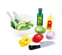 Hape Healthy Salad Playset 39-piece Play Salad Set with Utensils and Ingredien