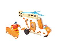 Hape Helicopter To The Rescue! Orange Kids