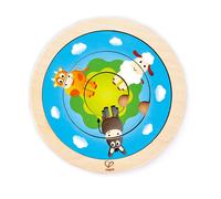 Hape International E1606 Dierenringpuzzel, meerkleurig dierenring pu (US IMPORT)
