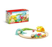 Hape Jungle Animals Wooden Railway Set with Animal Train from 18 Months