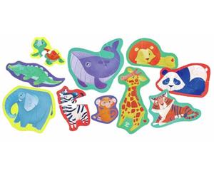 Hape Jungle Friends Puzzle - Wild Animal Jigsaw Set for Early Learning, Ages 18M+