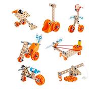 Hape Junior Inventor Deluxe Experiment Kit - Advanced Wooden Building Set