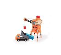 Hape E3715 Large Boom Crane - Wooden Train Track Accessories